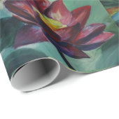 Cadeau N'Importe Quel Papier De Braconnage Floral Glossy, (Coin rond)