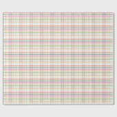 Cadeau N'Importe Quelle Occasion Papier Plaid Rose (Plat)