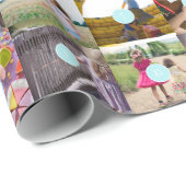 Cadeau Noël 10 Photos Collage papier (Coin rond)