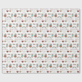 Cadeau Noël À Partir D'Un Papier À Distance (Plat)