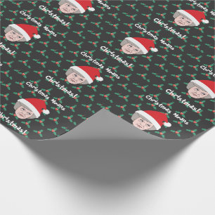 Cadeau Noël drôle Theresa peut papier d'emballage