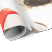 Cadeau NOËL LABRADOR avec un papier d'emballage de (Coin rond)