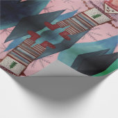 Cadeau Noël, Papier d'emballage du Nouvel An (Coin)