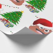 Cadeau noël poo laide xmas emballage papier (Coin)
