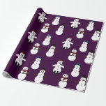 Cadeau Noël pourpre de bonhomme de neige de papier<br><div class="desc">Le style, individualisent et personnalisent presque tout ce qui vient esprit. Customisez votre monde entier avec une large variété de produits uniques de Zazzle pour choisir de. Trouvez ou créez ces cadeaux un-de-un-aimables vous juste découverte biseautée n'importe où ailleurs. Vente dans l'habillement personnalisable unique et le décor à la maison...</div>