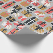 Cadeau noël présente papier d'emballage (Coin)