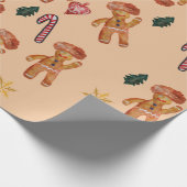 Cadeau Noël Sweet Holidays Enveloppement Papier (Coin)