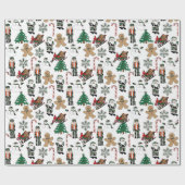 Cadeau Noël, Vacances, papier d'emballage (Plat)