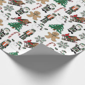 Cadeau Noël, Vacances, papier d'emballage (Coin)