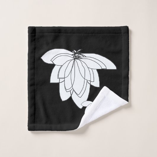 Cadeau noir groupé (Gant de toilette)