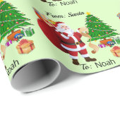 Cadeau Nom de l'enfant personnalisé à partir du papier d' (Coin rond)