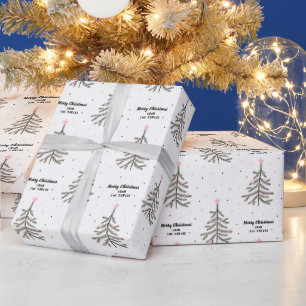 Cadeau Nom personnalisé et papier d'enveloppement de No