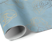 Cadeau Norse Goddesses Quartet Solstice Wrappe Papier (Coin rond)