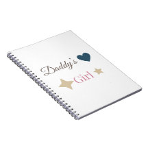 Cadeau notitieboek voor papa's meisje – Zoet gezin