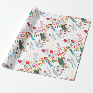 Cadeau Nourriture Marvel, Papier d'enveloppement de Noël