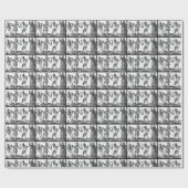 Cadeau "Nous dansons avec le papier d'emballage de peste (Plat)