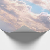 Cadeau Nuages dans le papier enveloppant du ciel (Coin)