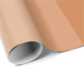 Cadeau Nuances de papier d'enveloppement Brown (Coin rond)