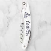 Cadeau nuptiale de partie de tire-bouchon de (Devant)