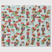 Cadeau Nutcracker Ajouter à et à des noms papier d'enroba (Plat)