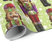 Cadeau Nutcrackers pour papier d'enveloppement coloré de  (Coin rond)