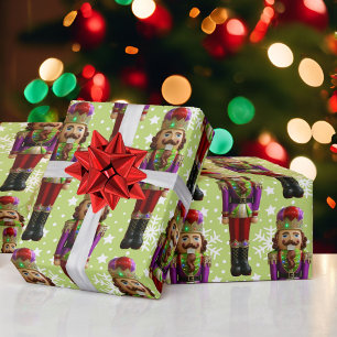 Cadeau Nutcrackers pour papier d'enveloppement coloré de 