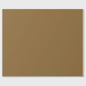 Cadeau Ocre | Papier d'emballage (Plat)