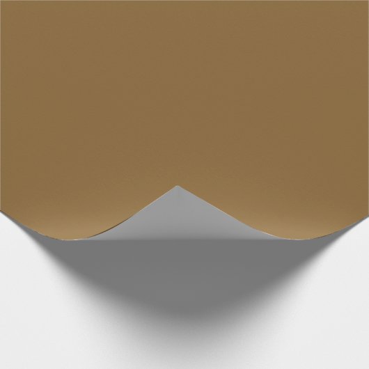 Cadeau Ocre | Papier d'emballage (Coin)