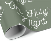 Cadeau Oh Holy Night - Papier d'enveloppement (Coin rond)