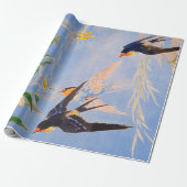 Cadeau OISEAUX AVEC DU Papier LILY WRAPPING (Déroulé)