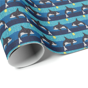 Cadeau Orca - Papier d'emballage