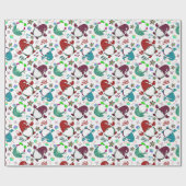 Cadeau Où Sont Mes Gnomies ? Papier d'enrobage pour petit (Plat)