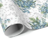 Cadeau Oubliez-moi le papier de découpage (Coin rond)