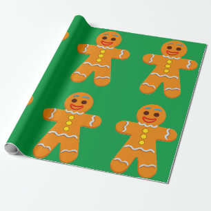 Cadeau Pain d'épices Homme 2 Papier d'enveloppement