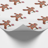 Cadeau Pain d'épices Hommes Envelopper le papier (Coin)