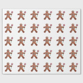 Cadeau Pain d'épices Hommes Envelopper le papier (Plat)