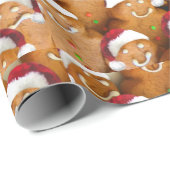 Cadeau Pain d'épices Papier d'enveloppement de biscuits d (Coin rond)