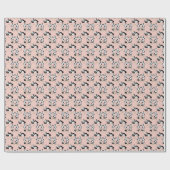 Cadeau Panda Magic : Conception de papier d'enveloppement (Plat)