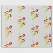 Cadeau PANNEAUX Papier d'enveloppement ILLUSTRATION RETRO (Plat)