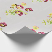 Cadeau PANNEAUX Papier d'enveloppement ILLUSTRATION RETRO (Coin)