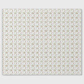 Cadeau Papier à Baby shower de cerfs de bois (Plat)