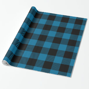 Cadeau Papier à bois peacock Bleu Noir Huile Buffalo Plai