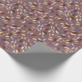 Cadeau Papier à brosse Abstrait chaud (Coin)