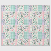 Cadeau Papier à écailles Pastel Floral (Plat)