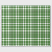 Cadeau Papier à enveloppement à bison vert (Plat)