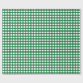 Cadeau Papier à enveloppement à bison vert (Plat)