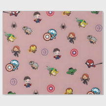 Papier à enveloppement à thème Avengers | Marvel S