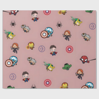 Cadeau Papier à enveloppement à thème Avengers | Marvel S