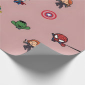 Cadeau Papier à enveloppement à thème Avengers | Marvel S (Coin)