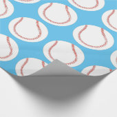 Cadeau Papier à enveloppement à thème de baseball (Coin)